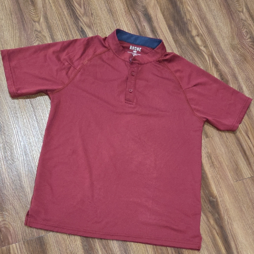 RHONE Men's Red Shirt